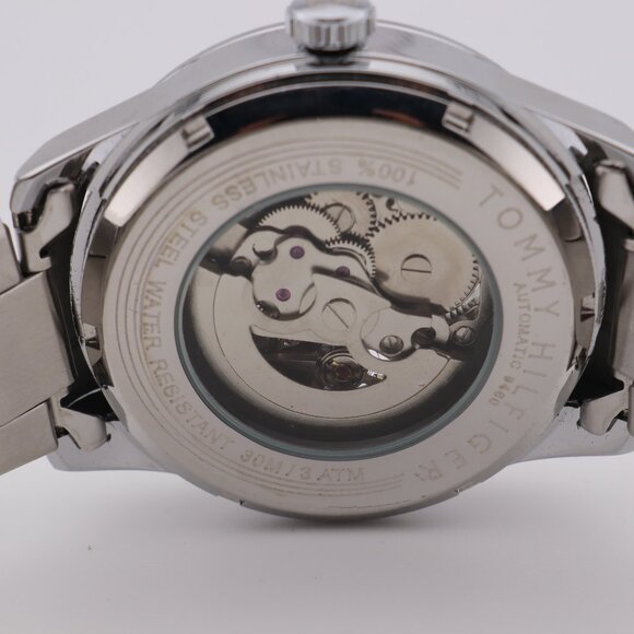 Tommy Hilfiger Men's Automatic skeleton Watch - Picture 7 of 9